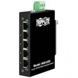 NGI-U05 - 5-Port Unmanaged Industrial Gigabit Ethernet Switch - 10/100/1000 Mbps, DIN/Wall Mount