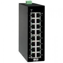 NGI-U16 - 16-Port Unmanaged Industrial Gigabit Ethernet Switch - 10/100/1000 Mbps, DIN Mount