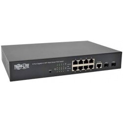 NGS8C2POE 8 10/100/1000Mbps Port Gigabit L2 Web-Smart Managed PoE+ Switch, 140W, 2 Dedicated Gigabit SFP Slots, 20 