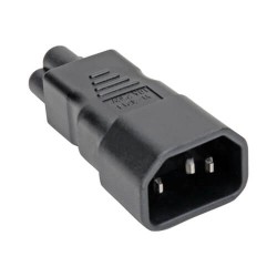 P014-000 IEC C14 to IEC C5 Power Cord Adapter - 10A, 250V, Black