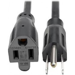 P024-025-13A 25 Ft. Extension Cord, NEMA 5-15P to NEMA 5-15R - 13A, 120V, 16 AWG, Black