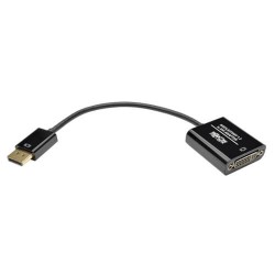 P134-06NDVIV2BP DisplayPort 1.2 to DVI Active Converter, DisplayPort to DVI (M/F), 1920 x 1200/1080p, 6 in., 50 Pac
