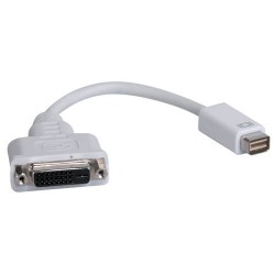 P138-000-DVI Mini DVI to DVI Cable Adapter, Video Converter for Macbooks and iMacs, 1920x1200 (Mini DVI to DVI-D M/