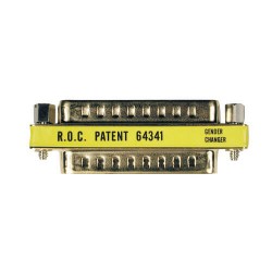 P156-000 Compact/Slimline DB25 Gender Changer (M/M)