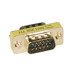 P158-000 Compact/Slimline VGA Video Gender Changer (HD15 M/M)