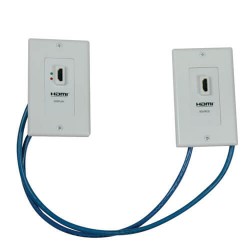 P167-000 HDMI over Dual Cat5/Cat6 Extender Wall Plate Kit with Transmitter and Receiver, TAA