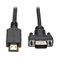P566-010-VGA HDMI to VGA Active Converter Cable, HDMI to Low-Profile HD15 (M/M), 1920 x 1200/1080p @ 60 Hz, 10 ft.