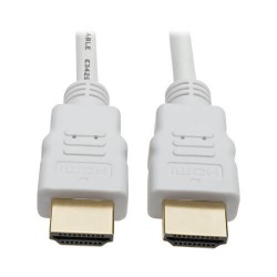 P568-016-WH High-Speed HDMI 4K Cable with Digital Video and Audio, Ultra HD 4K x 2K @ 30 Hz (M/M), White, 16 ft.