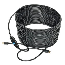 P568-065-ACT Active High-Speed HDMI Cable with Built-In Signal Booster, 1920 x 1080 (1080p) @ 60 Hz (M/M), Black, 6