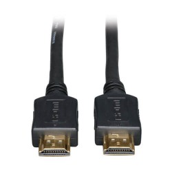 P568-100 Standard Speed HDMI Cable, 1080p, Digital Video with Audio (M/M), Black, 100-ft.