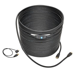 P568-100-ACT Active High-Speed HDMI Cable with Built-In Signal Booster, 1920 x 1080 (1080p) @ 60 Hz (M/M), Black, 1