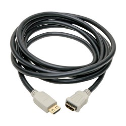 P569-010-2B-MF High-Speed HDMI 2.0b Extension Cable, Gripping Connector - 4K Ethernet, 60 Hz, 4:4:4, M/F, 10 ft. (3