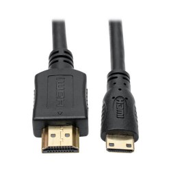 P571-001-MINI High-Speed HDMI to Mini-HDMI Cable with Ethernet and Digital Video/Audio (M/M), 1920 x 1080 (1080p), 