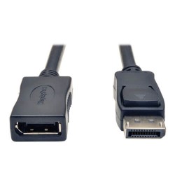 P579-006 DisplayPort Extension Cable with Latches (M/F), 6-ft.