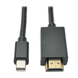 P586-012-HDMI Mini-DisplayPort to HDMI Cable Adapter (M/M), 12-ft.