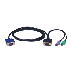 P750-015 PS/2 (3-in-1) Cable Kit for KVM Switch B004-008, 15-ft.