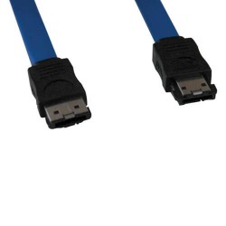 P950-36I eSATA, SATA-II External Signal Shielded Cable (7Pin/7Pin), 36-in.
