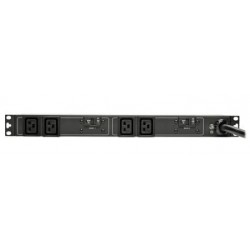 PDUH30HV19 5/5.8kW Single-Phase 208/240V Basic PDU, 4 C19 Outlets, NEMA L6-30P Input, 12 ft. Cord, 1U Rack-Mount