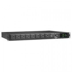 PDUMNH15AT1 - 1.44kW 120V Single-Phase ATS/Monitored PDU - 8 NEMA 5-15R Outlets, Dual 5-15P Inputs, 12 ft. Cords, 1
