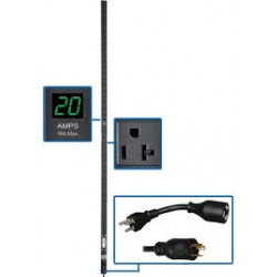 PDUMV20-72 1.9kW Single-Phase Metered PDU, 120V Outlets (36 5-15/20R), L5-20P/5-20P adapter, 0U Vertical, 72-in.