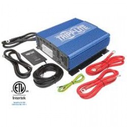 PINV2000 2000W Medium-Duty Compact Mobile Power Inverter with 2 AC/1 USB - 2.0A/Battery Cables