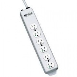 PS-615-HG NOT for Patient-Care Vicinity â€“ UL 1363 Medical-Grade Power Strip with 6 Hospital-Grade Outlets, 1