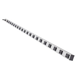 PS6020 20-Outlet Vertical Power Strip, 120V, 15A, 15-ft. Cord, 5-15P, 60 in.