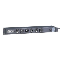 RS-0615-F 1U Rack-Mount Network Server Power Strip, 120V, 15A, 6-Outlet (Front-Facing), 15-ft. Cord