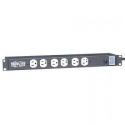 RS1215-HG NOT for Patient-Care Vicinity â€“ UL 1363 1U Rackmount Power Strip with 12 Hospital-Grade Outlets, 1