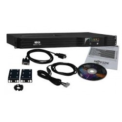 SMART1000RM1UN SmartPro 120V 1kVA 800W Line-Interactive Sine Wave UPS, 1U Rack, WEBCARDLX Network Interface, USB, D