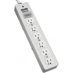 SPS606HGRA NOT for Patient-Care Rooms - UL1363 Hospital-Grade Surge Protector with 6 Hospital-Grade Outlets, 6 ft. 