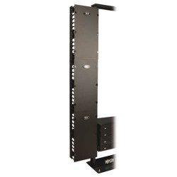 SRCABLEVRT12 SmartRack 12 in. Width High Capacity Vertical Cable Manager - Double finger duct with cover