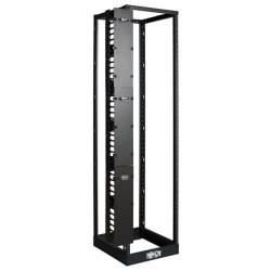 SRCABLEVRT6 SmartRack 6 in. Wide High Capacity Vertical Cable Manager - Double finger duct with cover