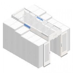 SRCTMTR750SH Short Riser Panels for Hot/Cold Aisle Containment System - Wide 750 mm Racks, Set of 2