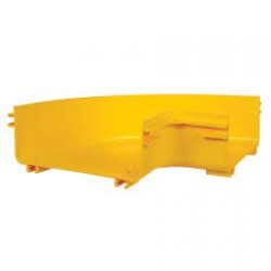SRFC10ELBOW Toolless Horizontal 90-Degree Elbow for Fiber Routing System, 240 mm (10 in.)
