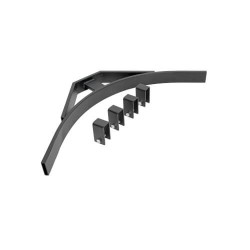 SRLCRNSPPT Cable Runway Corner Bracket Kit for 12 in. and 18 in. Ladder Runway, Straight - Hardware Included