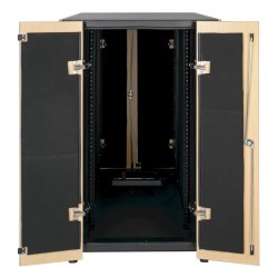SRQ24U SmartRack Sound Proof Server Rack - Quiet Acoustic Server Rack, 24U