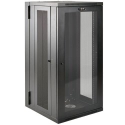 SRW26USDPG SmartRack 26U UPS-Depth Wall-Mount Rack Enclosure Cabinet with Clear Acrylic Window, Hinged Back
