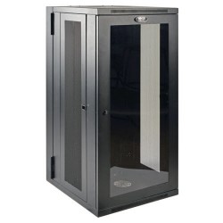 SRW26USG SmartRack 26U Low-Profile Switch-Depth Wall-Mount Rack Enclosure Cabinet with Clear Acrylic Window, Hinged