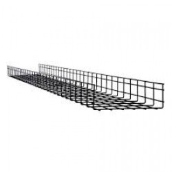 SRWB12410STR6 - Wire Mesh Cable Tray - 300 x 100 x 3000 mm (12 in. x 4 in. x 10 ft.), 6 Pack