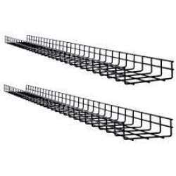 SRWB6210X2STR - Wire Mesh Cable Tray - 150 x 50 x 1500 mm (6 in. x 2 in. x 5 ft.), 2-Pack