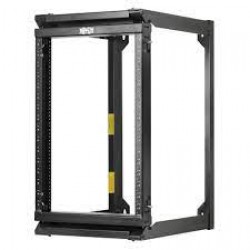 SRWO16US - 16U Hinged Open Frame Wall-Mount Server Rack - 22 in. Deep