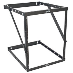 SRWO8U22DP SmartRack 8U/12U/22U Expandable Low-Profile UPS-Depth Wall-Mount 2-Post Open-Frame Rack