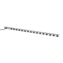 SS7415-15 16-Outlet Industrial Surge Protector, 15 ft. Cord, 1650 Joules, Metal Housing, 48 in. Length