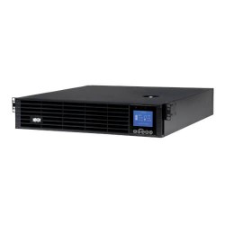 SUINT1000LCD2U 208/230V 1000VA 900W Double-Conversion UPS - 6 Outlets, Extended Run, Card Slot, LCD, USB, DB9, 2U