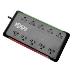 TLP1006B Protect It! 10-Outlet Surge Protector, 6 ft. Cord, 2880 Joules, Black Housing