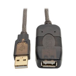 U026-025 USB 2.0 Active Extension Cable (USB-A M/F), 25 ft. (7.6 m)