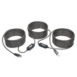 U042-050 USB 2.0 A/B Active Repeater Cable (M/M), 50 ft.