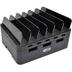 U280-005-ST 5-Port USB Charging Station with Built-In Device Storage, 12V 4A (48W) USB Charger Output