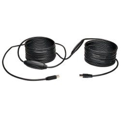 U328-036 USB 3.0 SuperSpeed Active Repeater Cable (AB M/M), 36-ft. (11M)